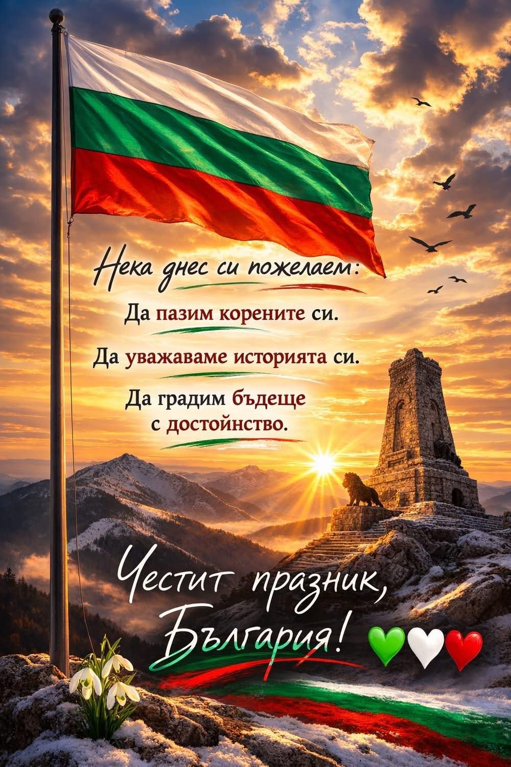 3 - ти март, националния празник на България!!! - ЦПЛР УО Ловеч